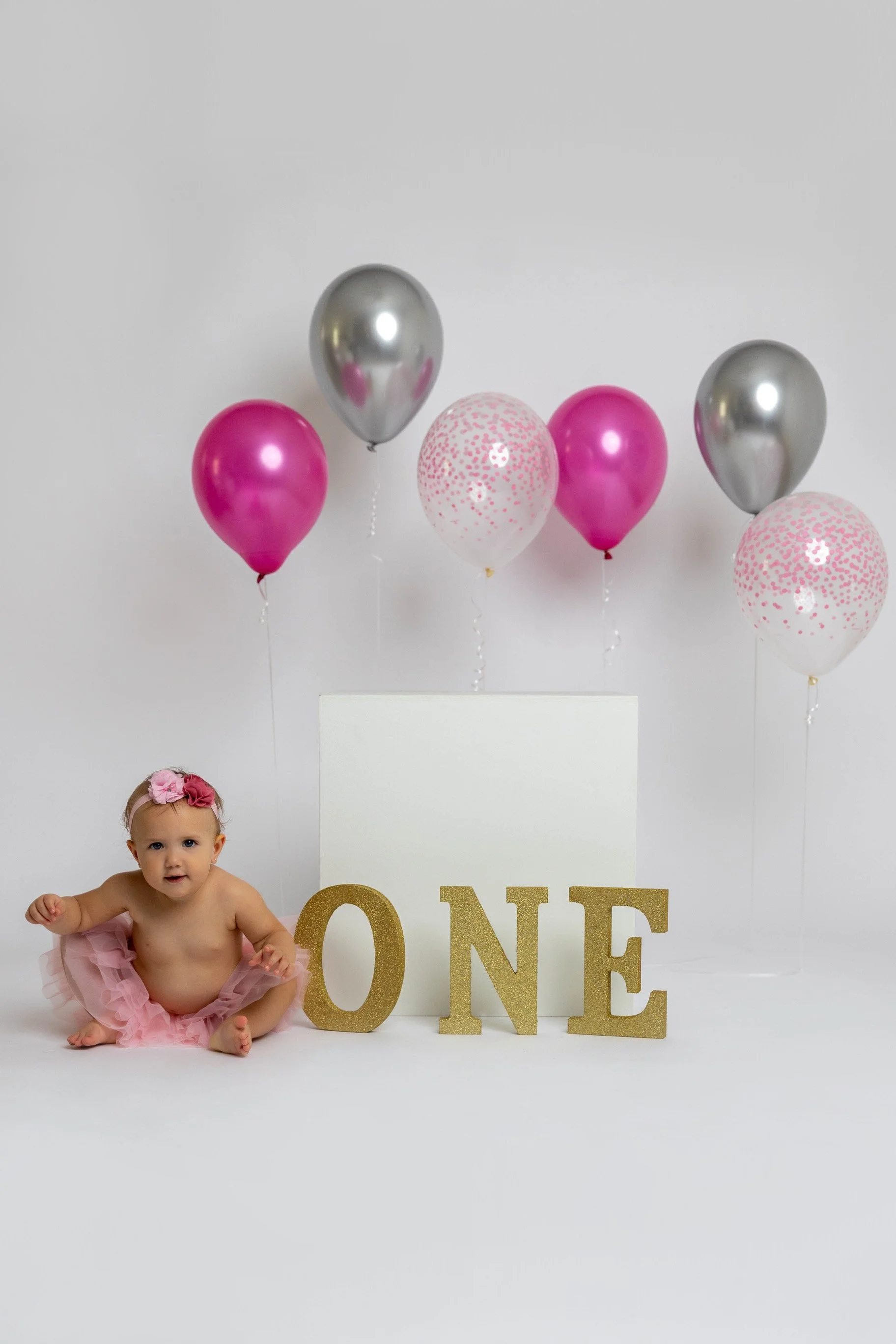 professional newborn and milestone photography done by Claudia Sierra Photography in Studio south Florida