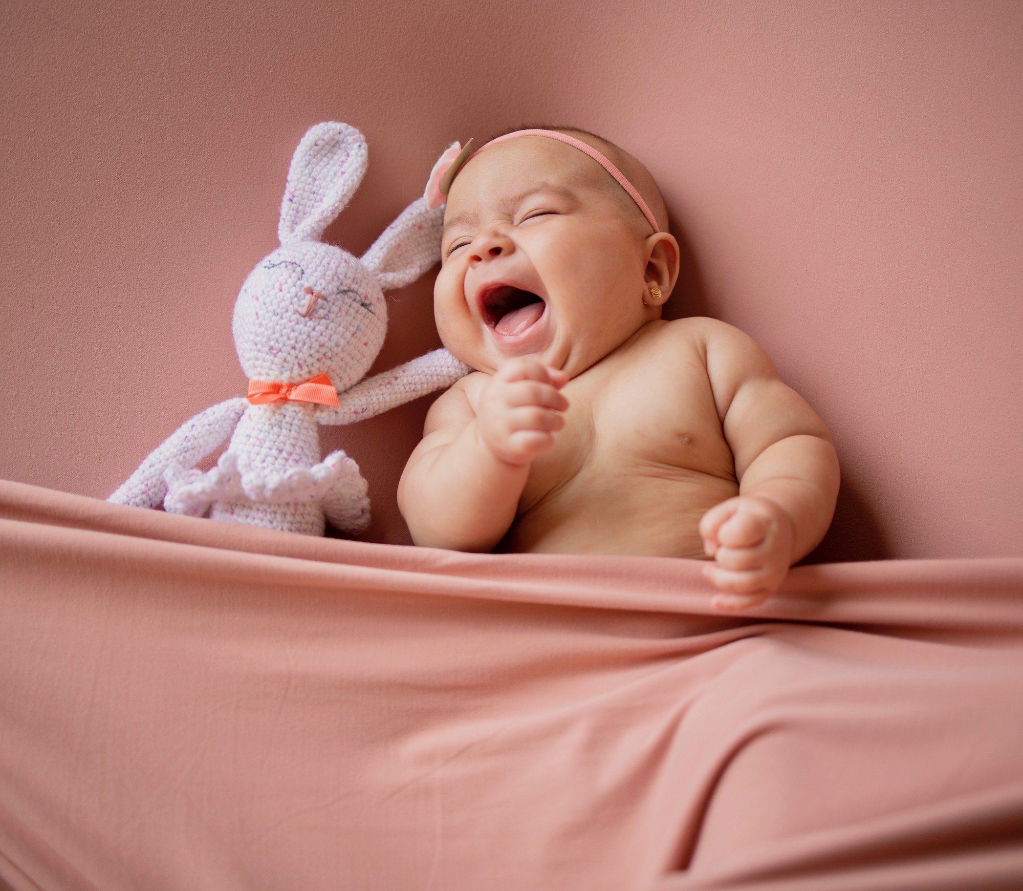 professional newborn and milestone photography done by Claudia Sierra Photography in Studio south Florida