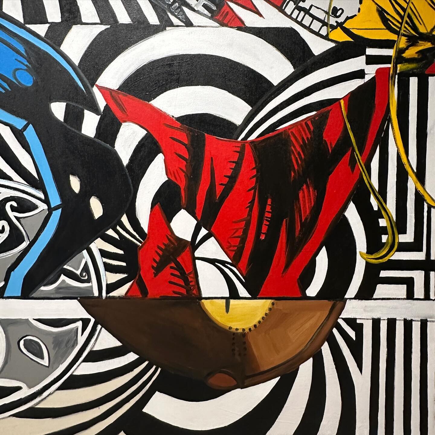 🎨🖍️🟧 &ldquo;Abstraction + Love&rdquo; 💙🌈🔴 @lubeznikcenter curated by @thewhitneybradshaw