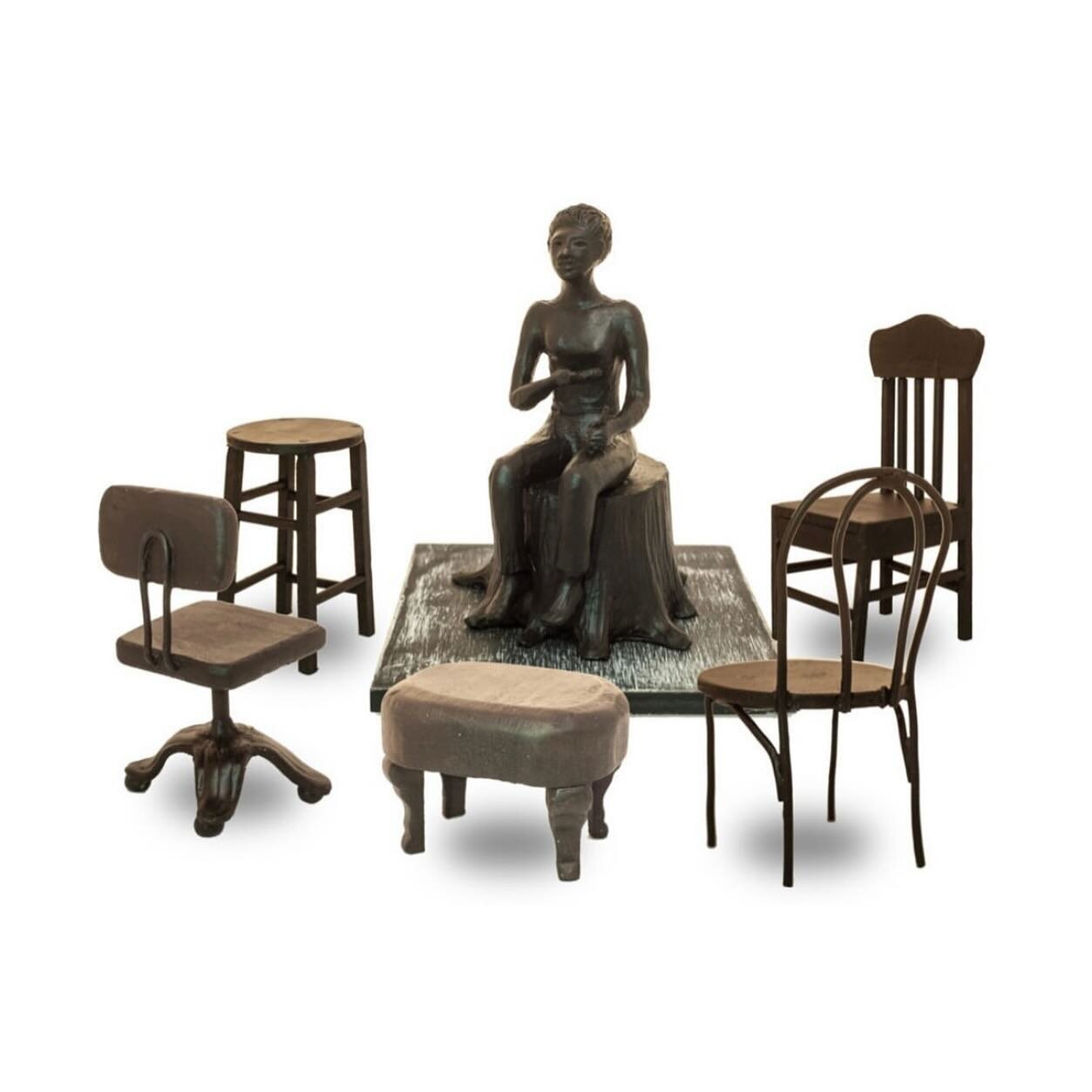 To Sit A While is at Spelman and I&rsquo;m inviting you to the Atlanta Renaissance, Now! Symposium.🪑✨

Join me Friday, March 1 for a special performance activating the @lorrainehansberryinitiative bronze by @alison_saar with an original poem by @min
