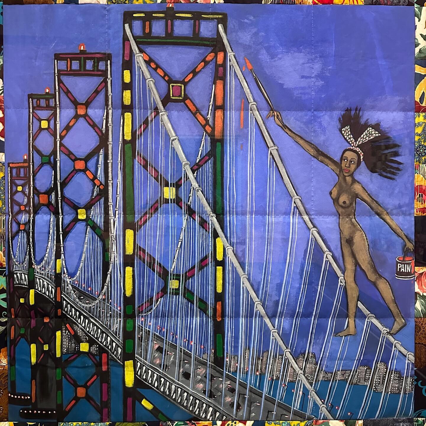 Faith Ringgold, &ldquo;American People,&rdquo; @mcachicago