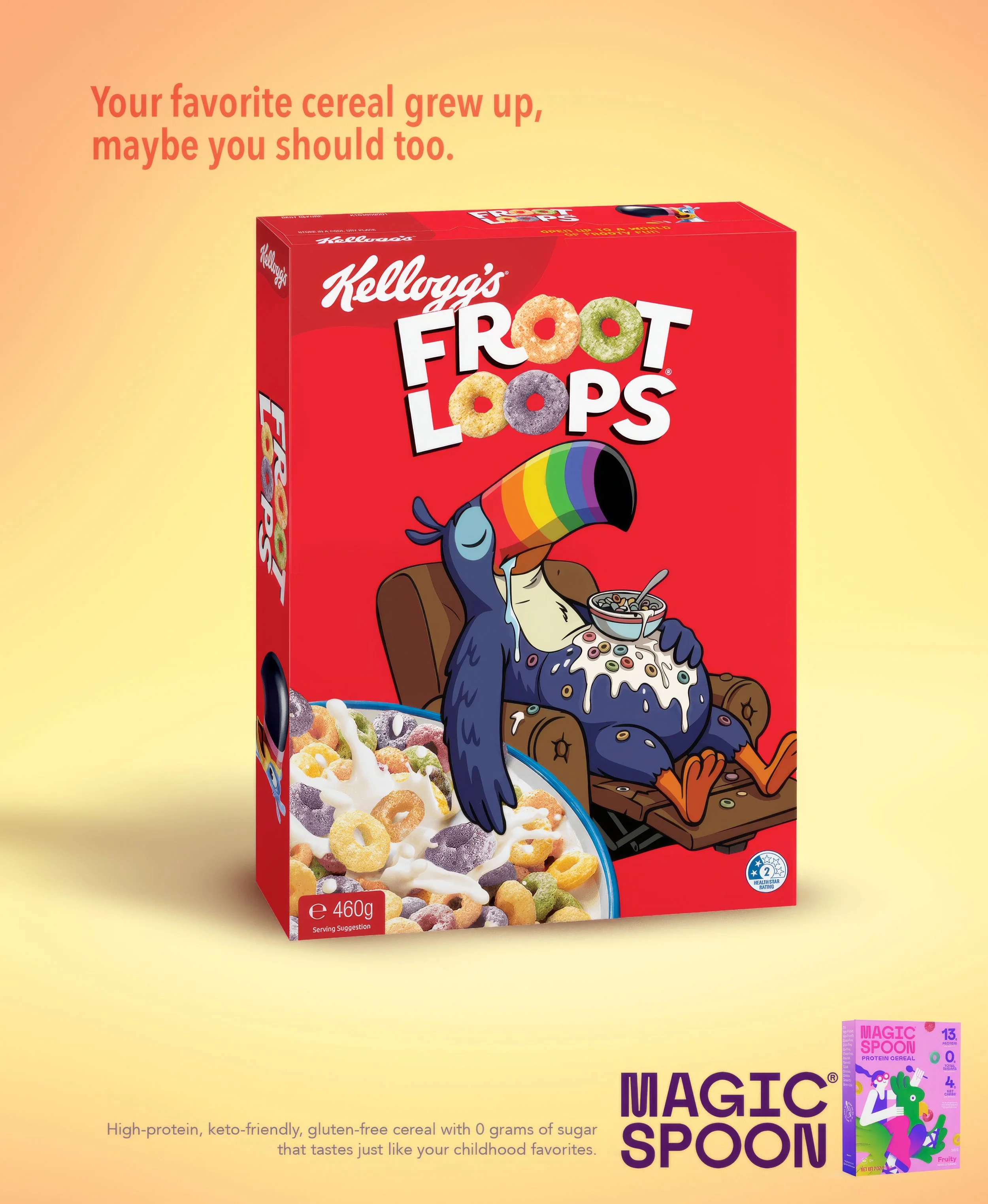 Advertising Creative Portfolio: Magic Spoon (Art Direction)