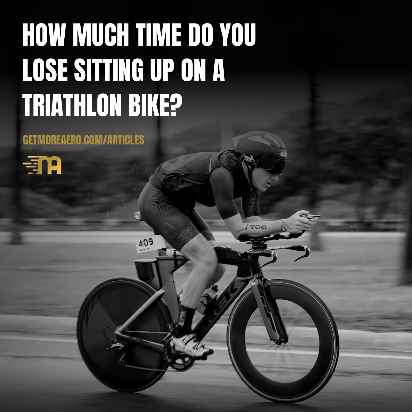 How Much Time Do You Lose Sitting Up On Your Tri Bike? 