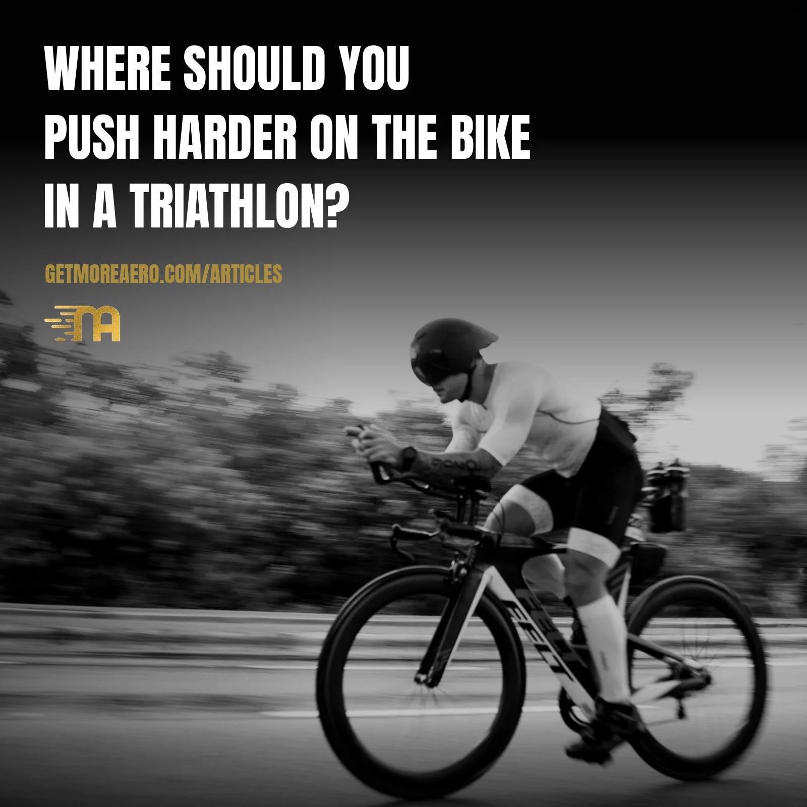 Where Should You Push Harder on the Bike in a Triathlon?