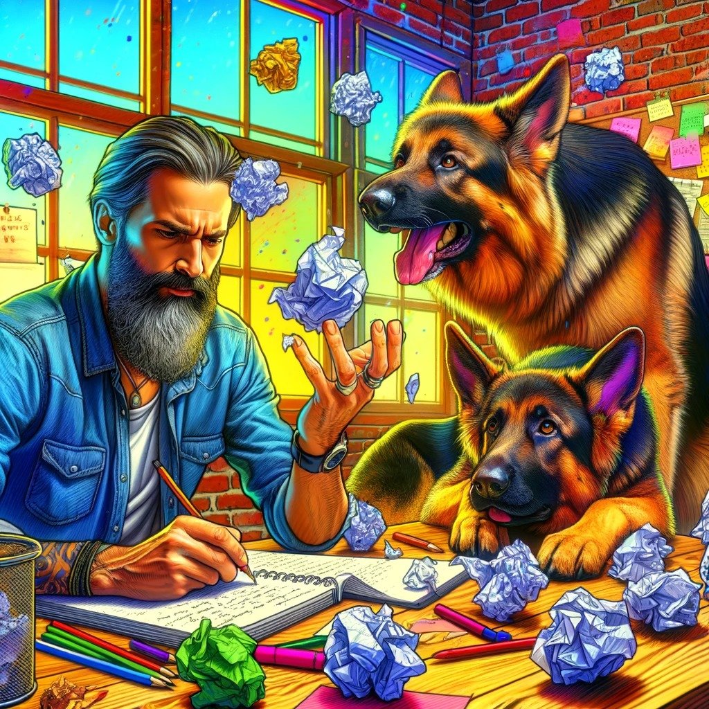 When your writing team offers their 'help' during brainstorming sessions. 