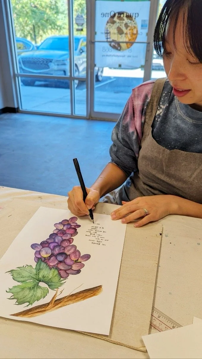 Watercolor & Calligraphy