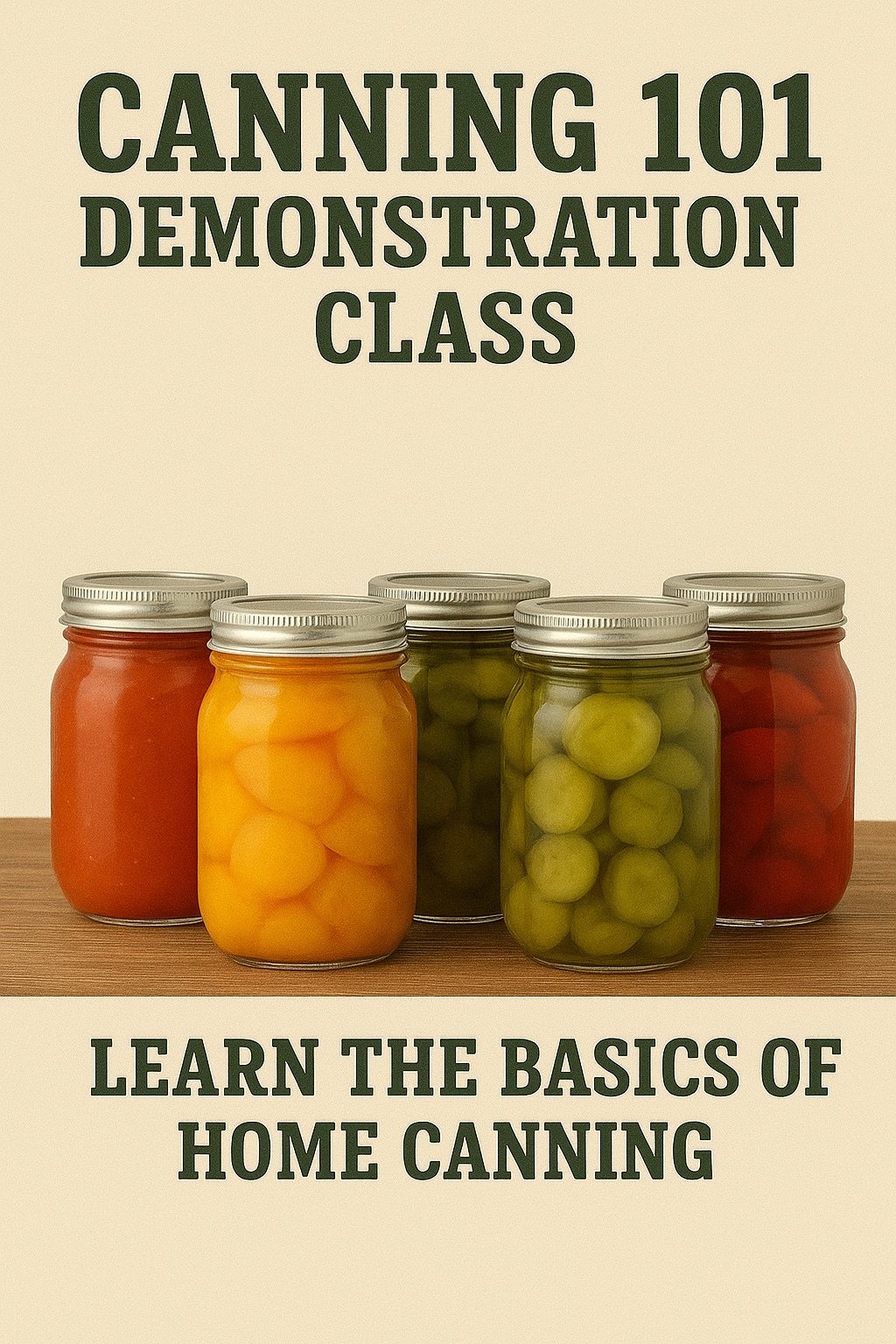 Canning 101 - Demo Only