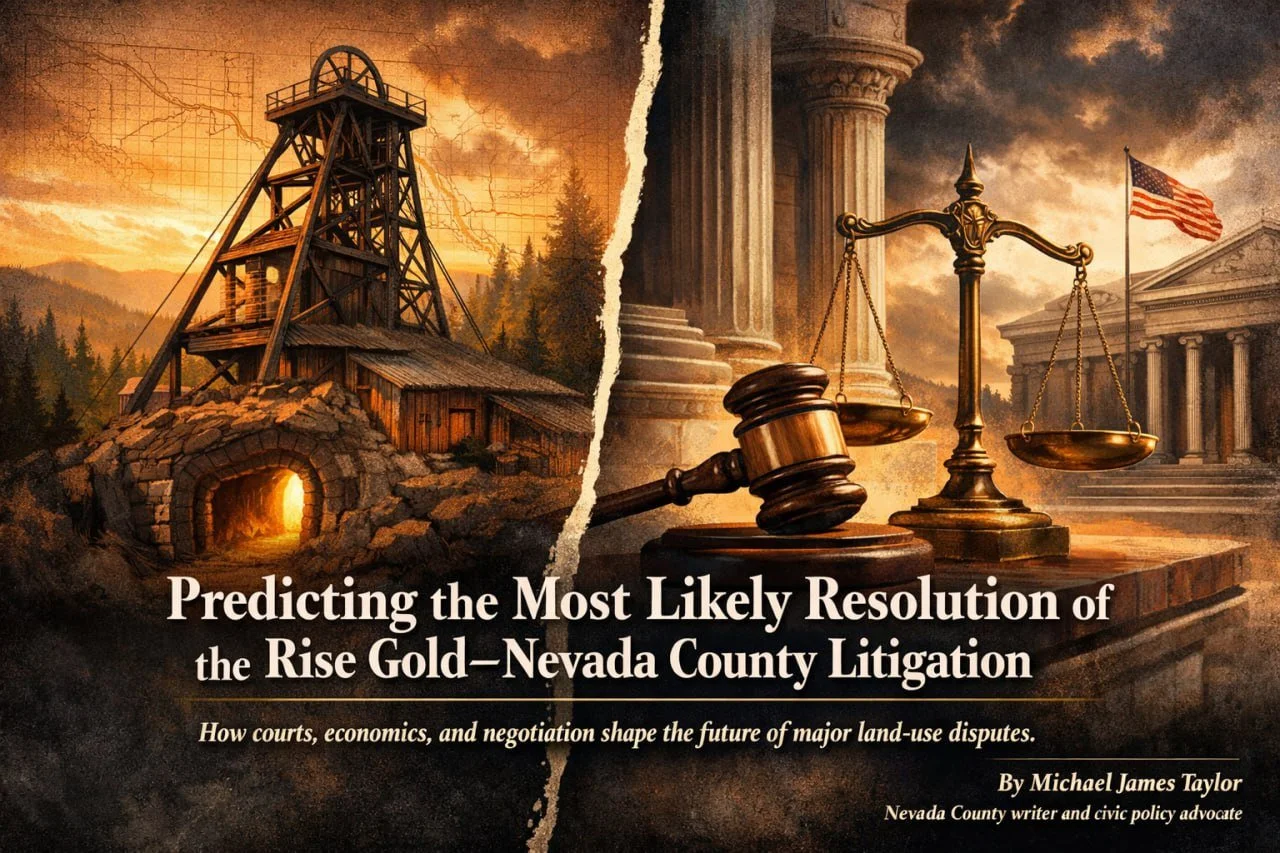 Predicting the Most Likely Resolution of the Rise Gold–Nevada County Litigation