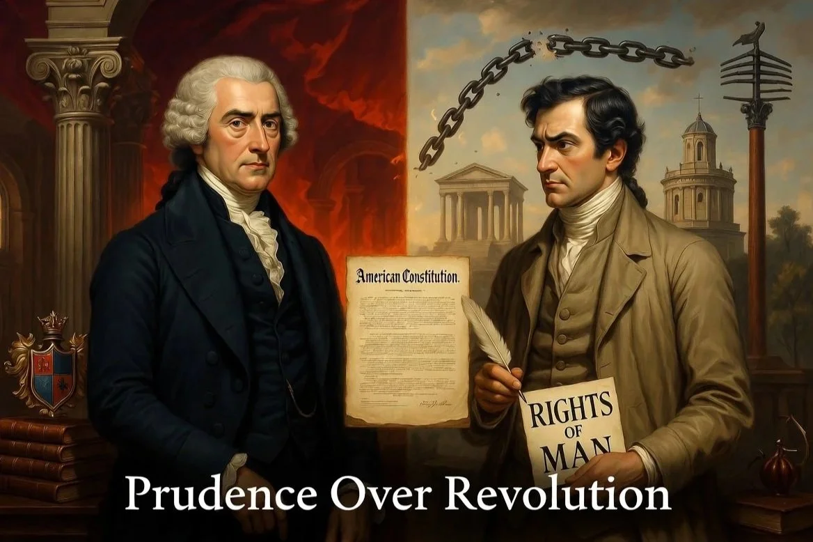 The Enduring Schism: Burke, Paine, and America’s Deepening Political Divide