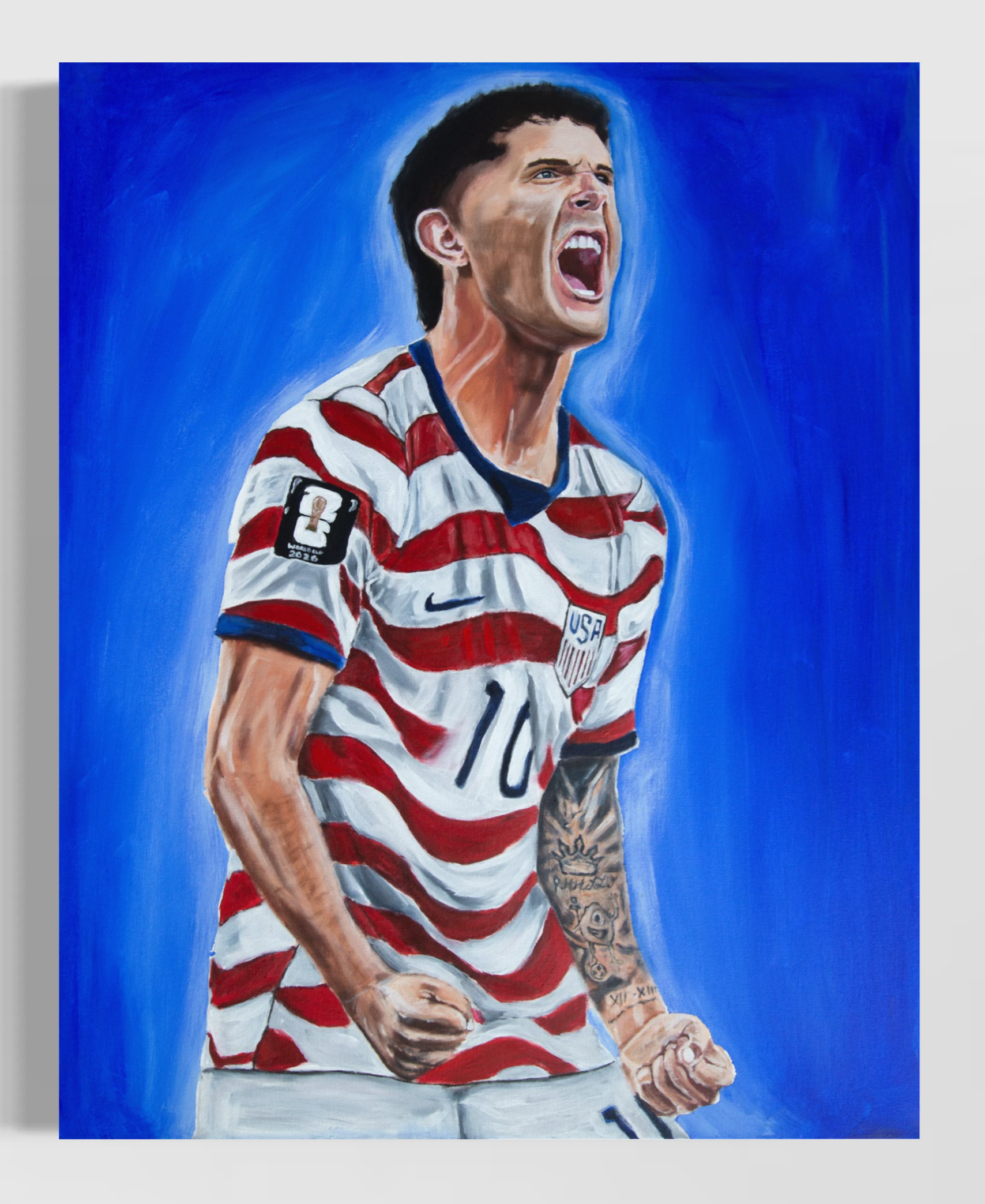 pulisic usa original painting.png