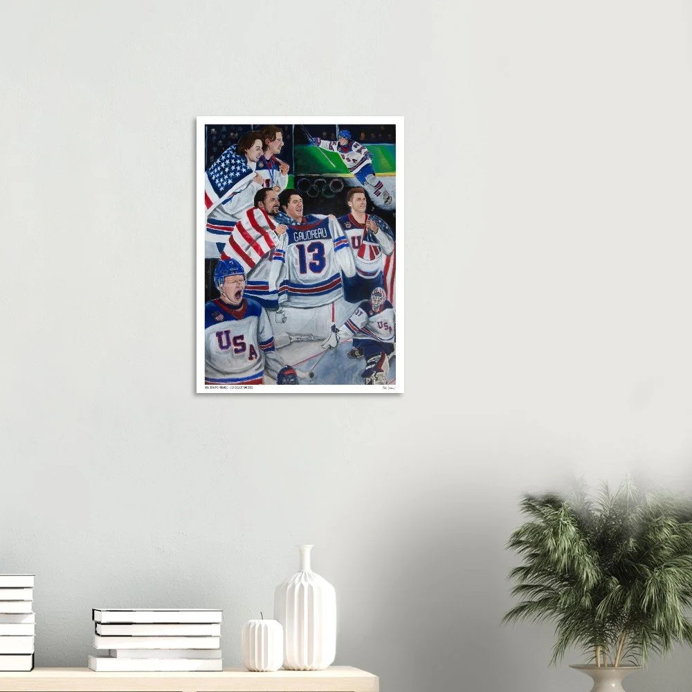 USA Olympic Miracle - Limited Edition Print