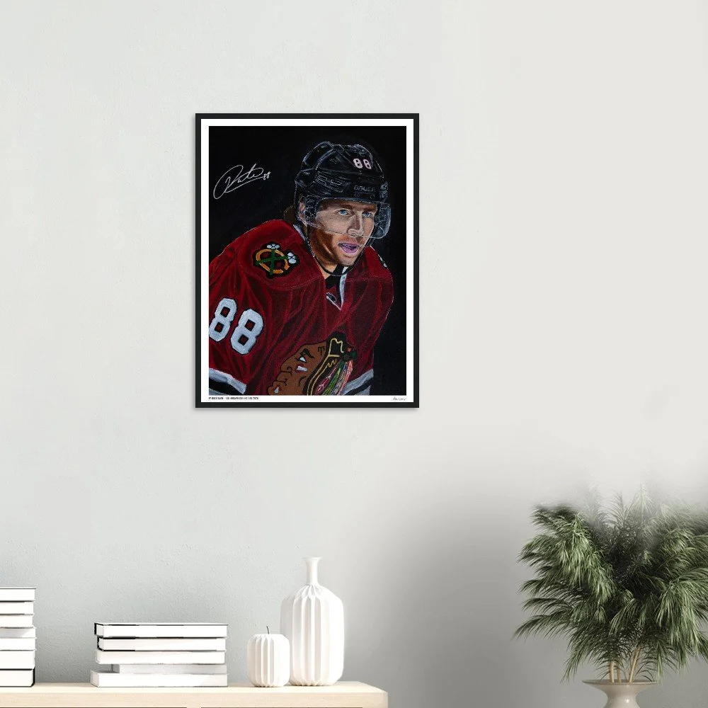 Patrick Kane Signed - Limited Edition Framed Print