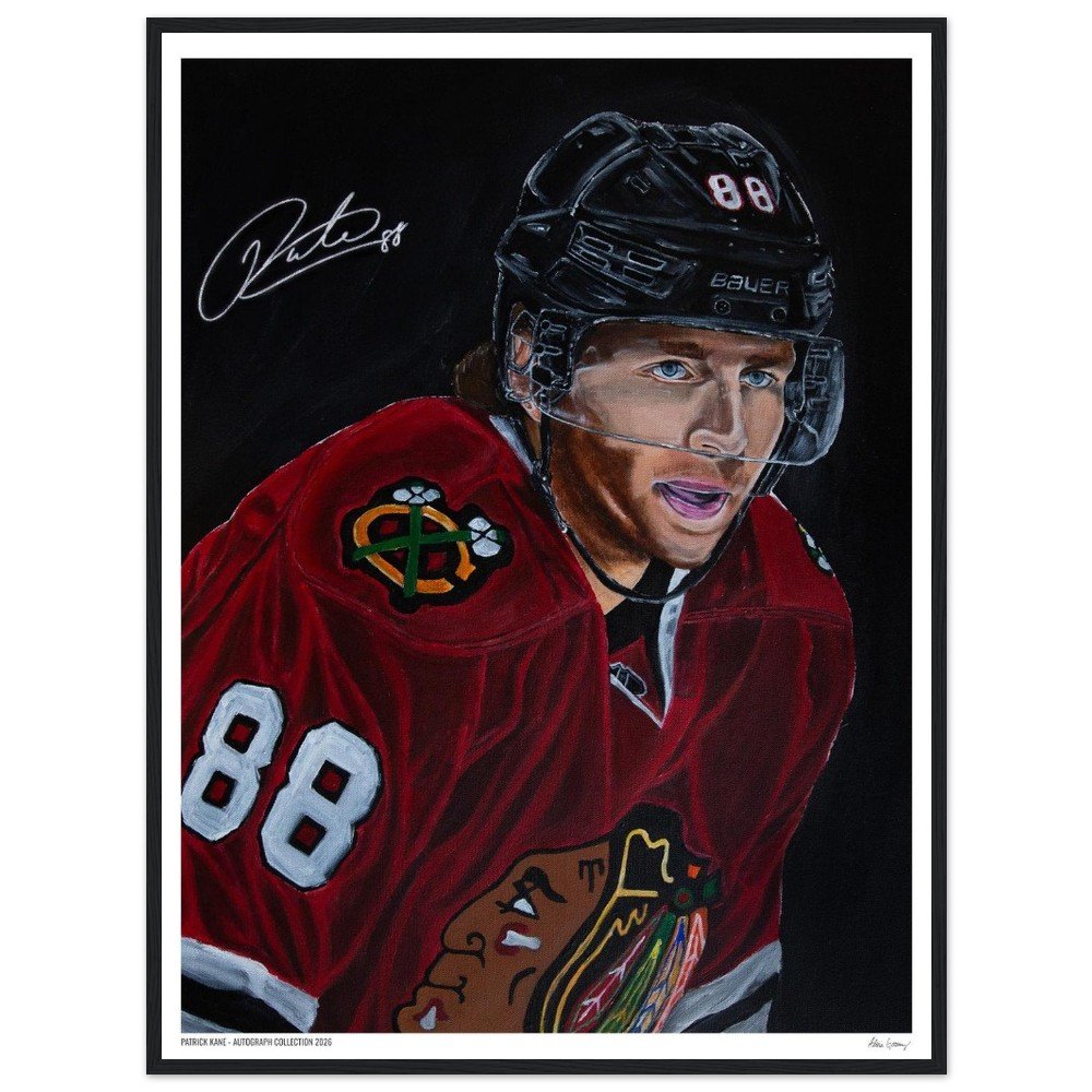 Patrick Kane Signed - Limited Edition Framed Print