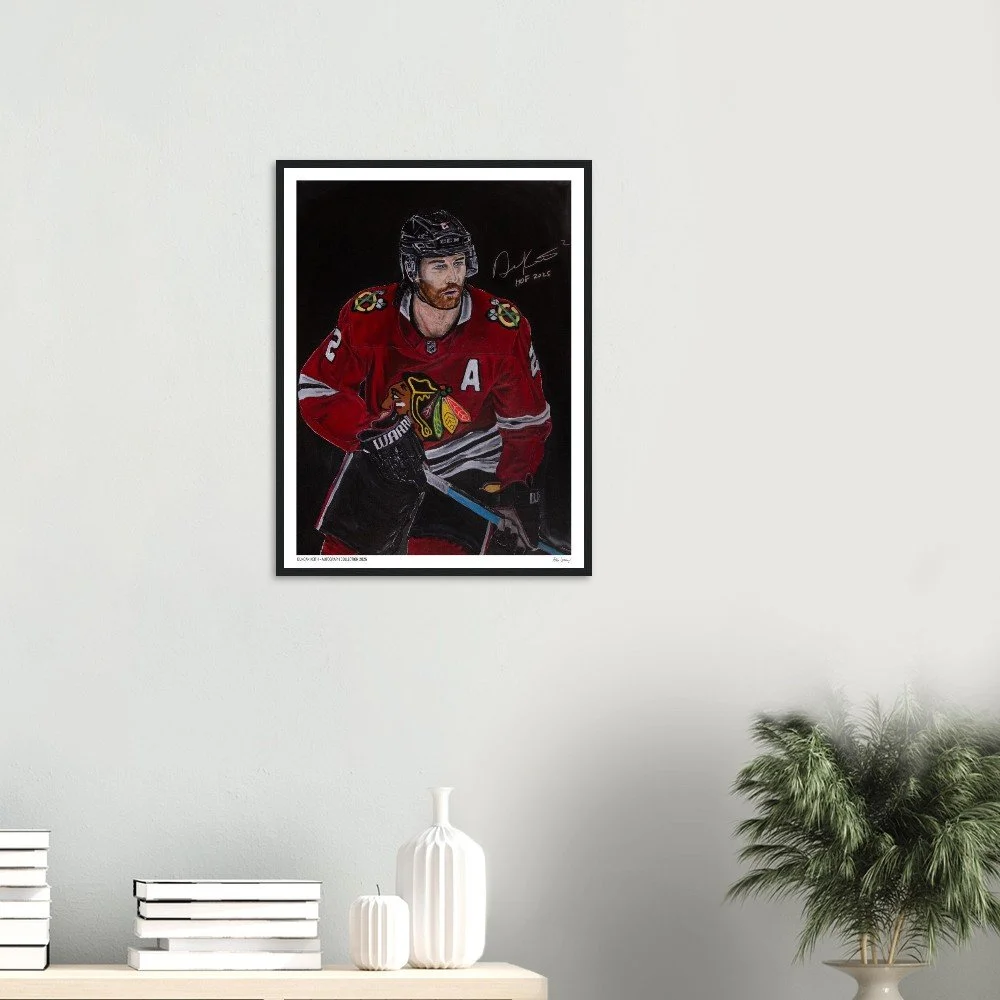 Duncan Keith Signed - Limited Edition Framed Print