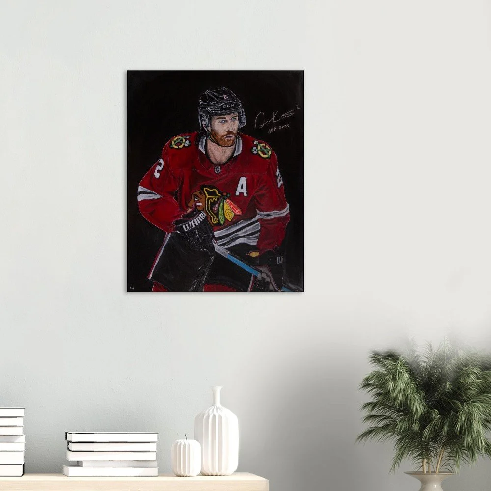 Duncan Keith Signed - Limited Edition Canvas Print