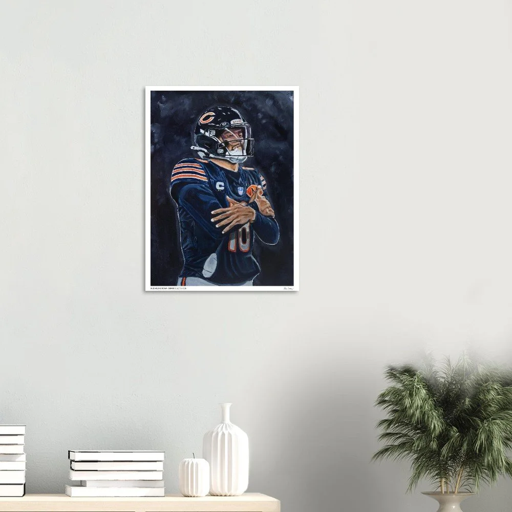 Caleb Williams Iceman - Limited Edition Print