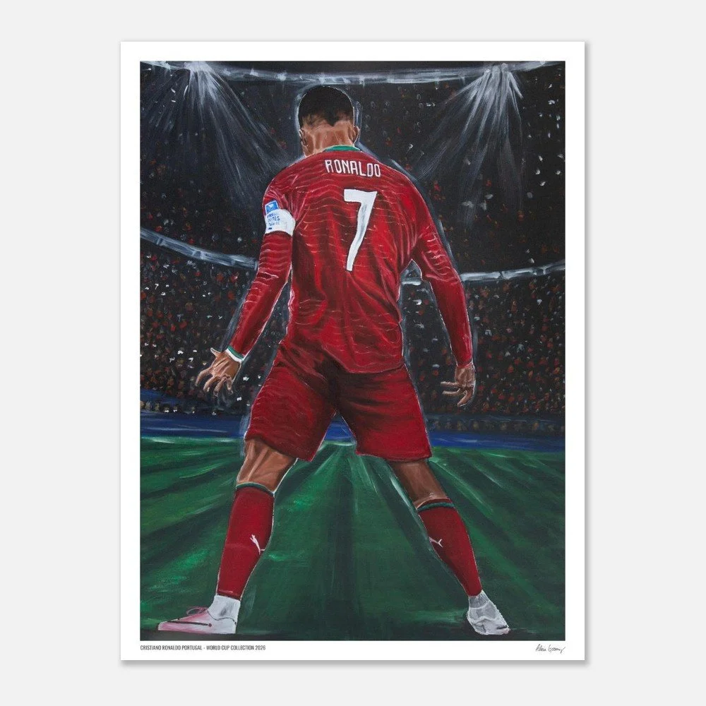 Cristiano Ronaldo's Last SIU - Limited Edition Print