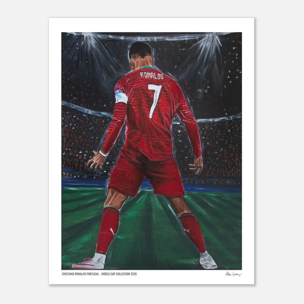 Cristiano Ronaldo's Last SIU - Limited Edition Print