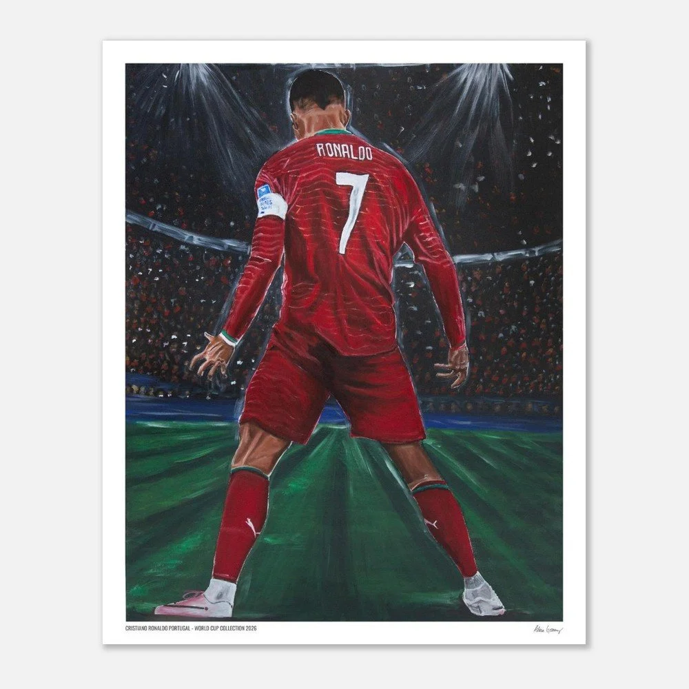 Cristiano Ronaldo's Last SIU - Limited Edition Print