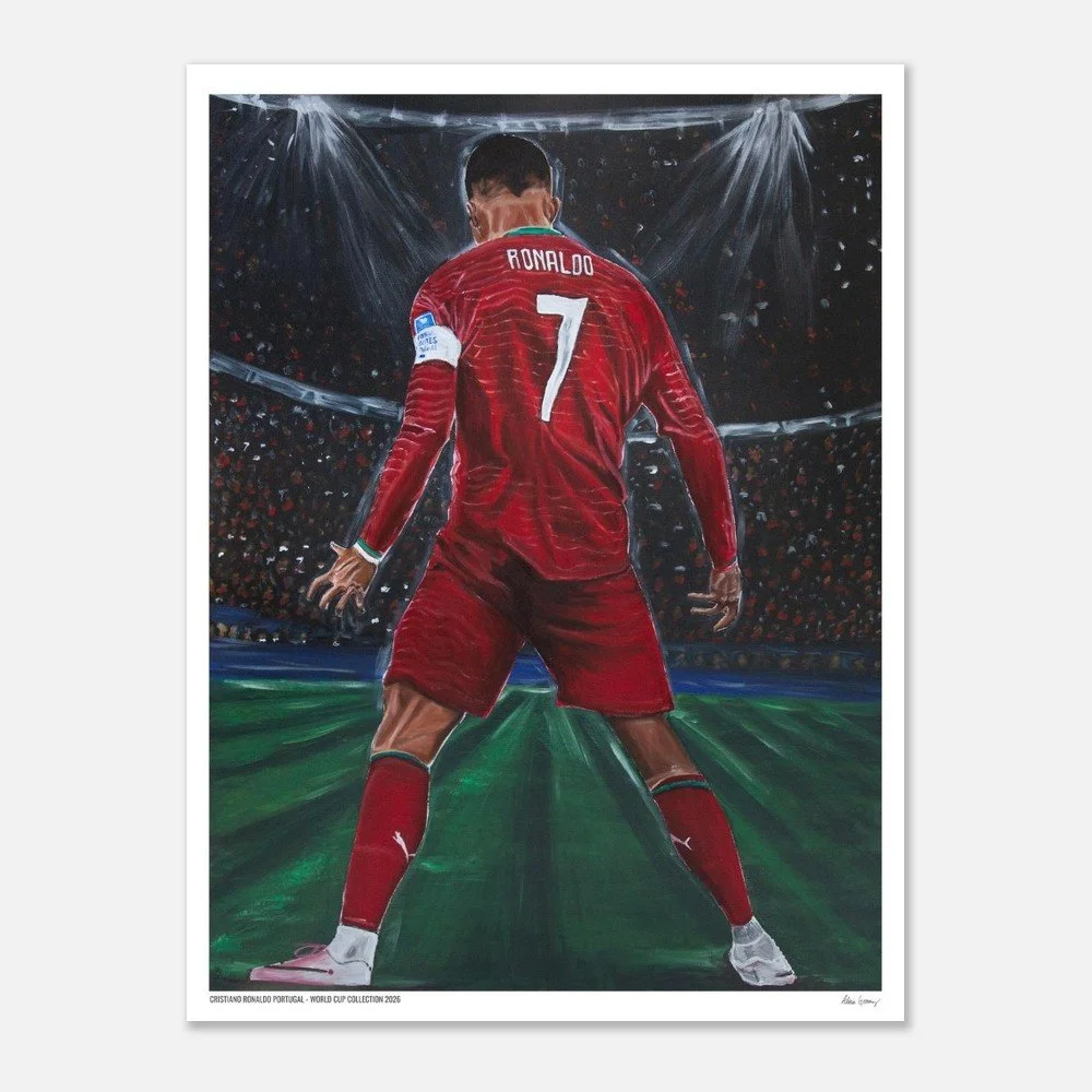 Cristiano Ronaldo's Last SIU - Limited Edition Print