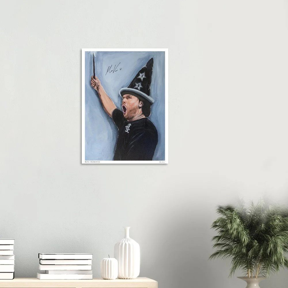 Mike Vasil (Wizard) - Limited Edition Print