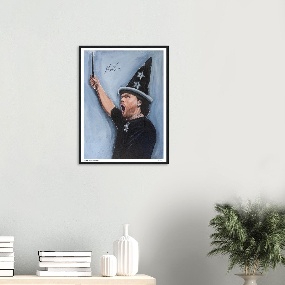 Mike Vasil (Wizard) - Limited Edition Framed Print