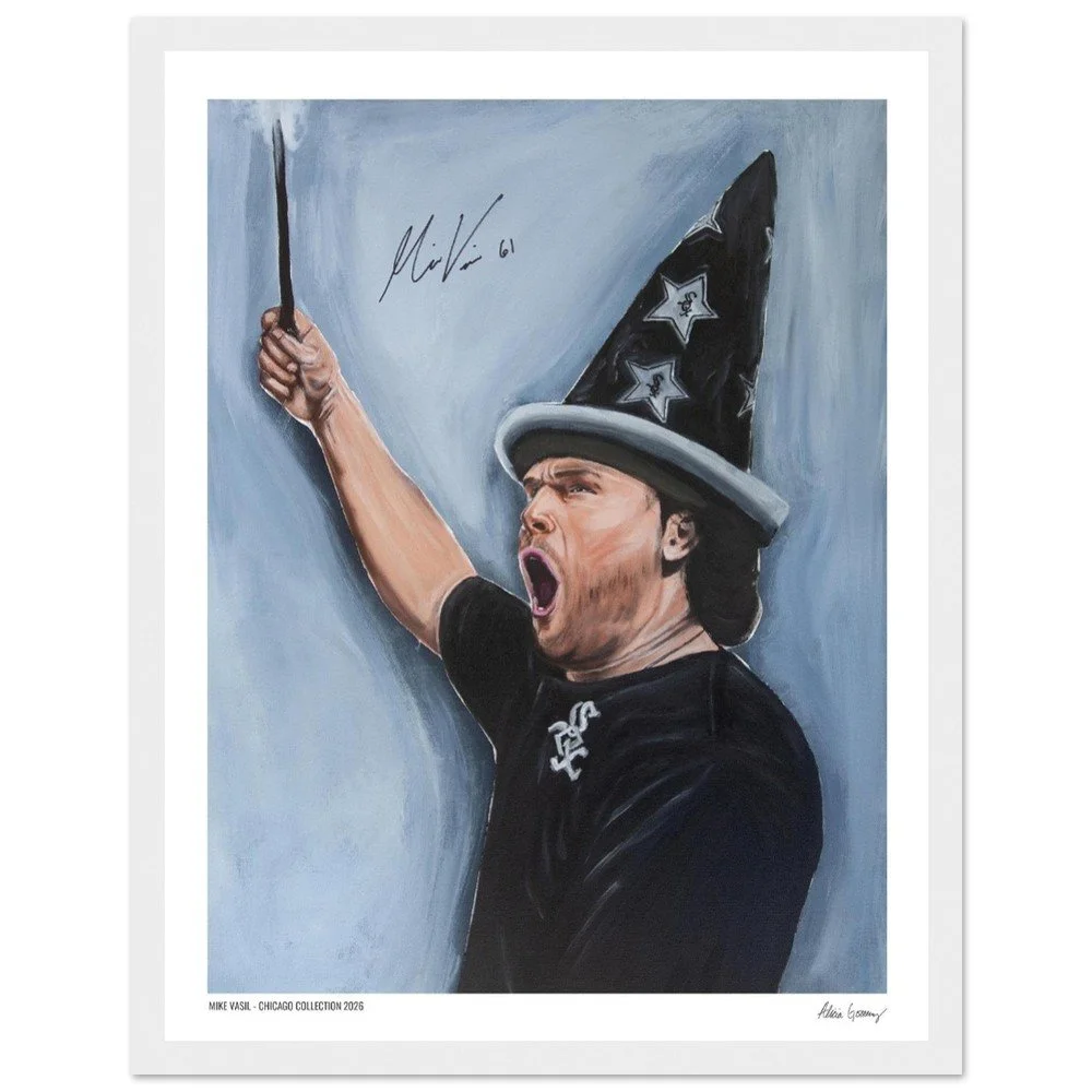 Mike Vasil (Wizard) - Limited Edition Framed Print