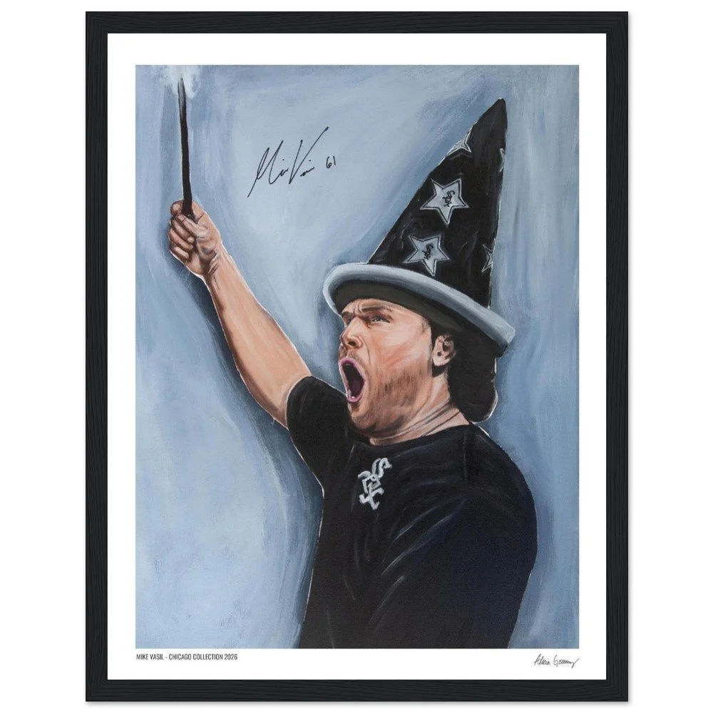 Mike Vasil (Wizard) - Limited Edition Framed Print