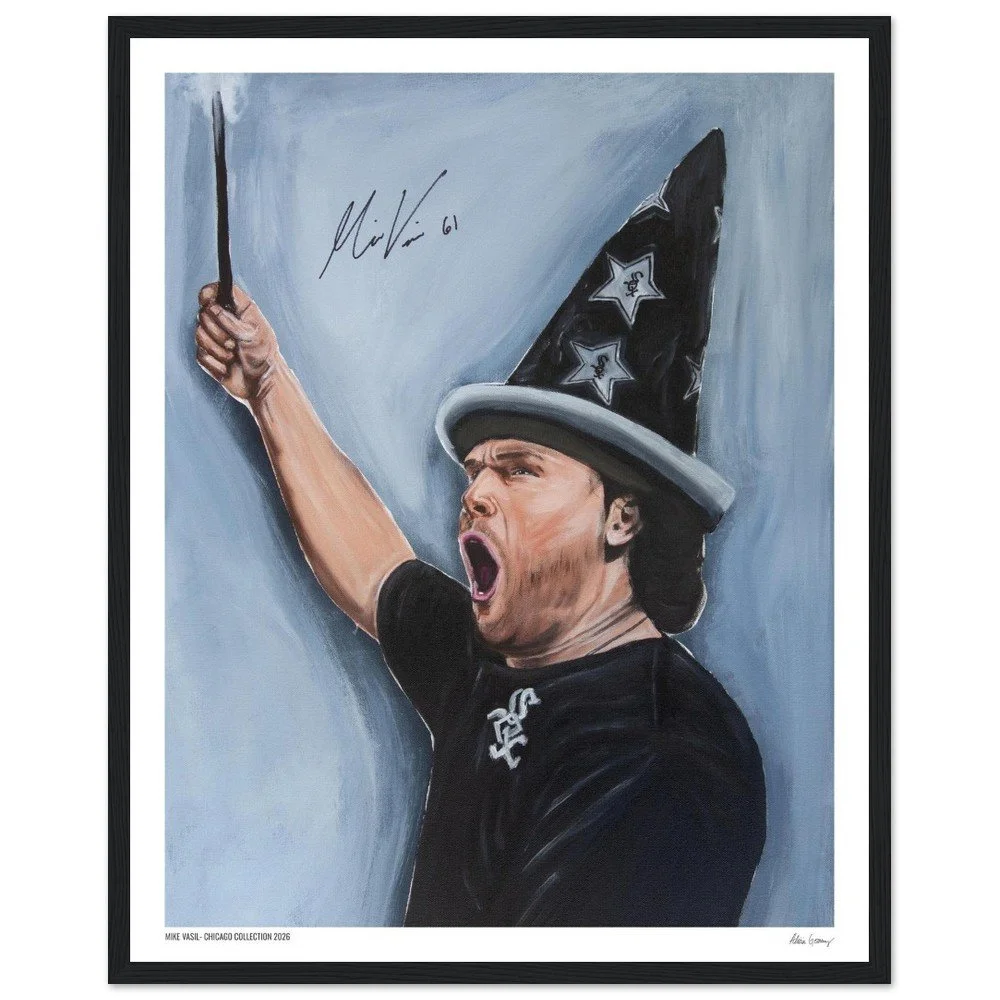 Mike Vasil (Wizard) - Limited Edition Framed Print