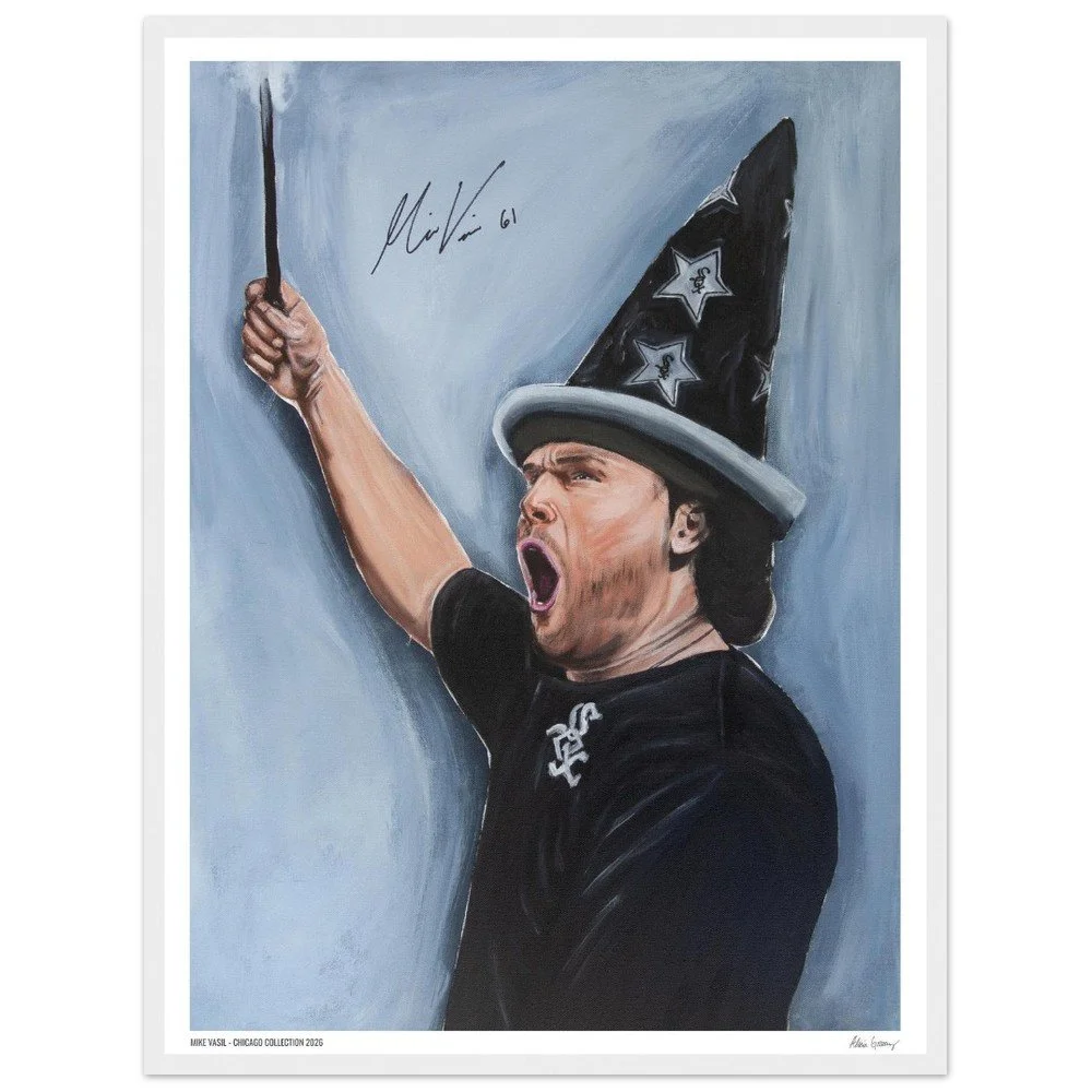 Mike Vasil (Wizard) - Limited Edition Framed Print