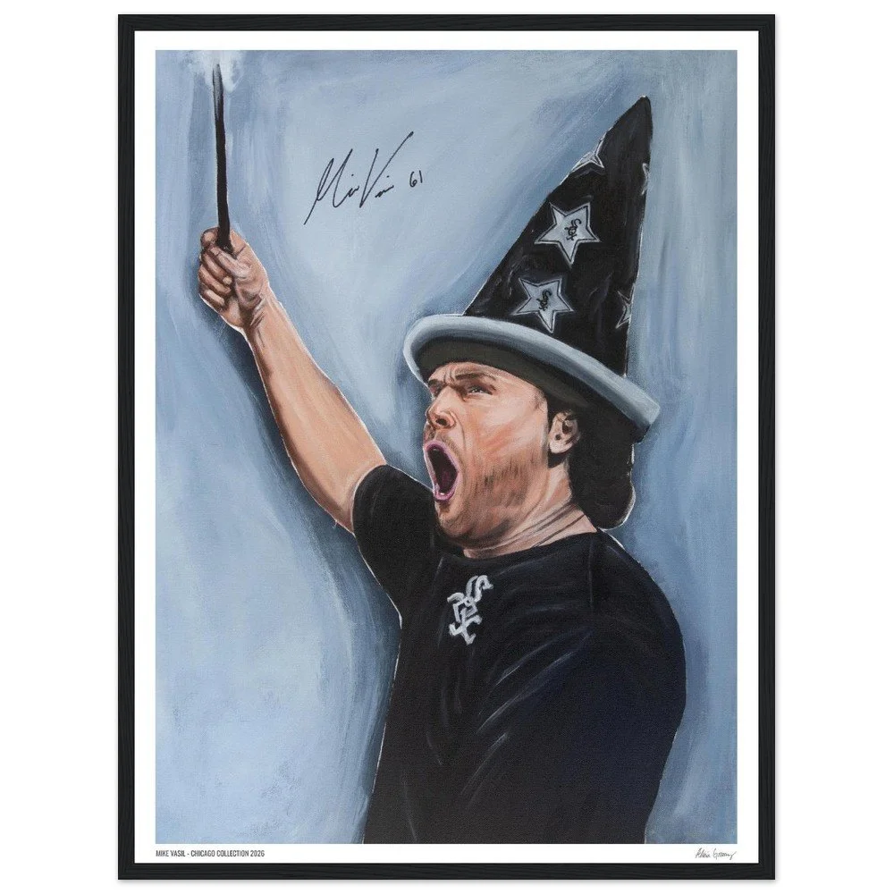 Mike Vasil (Wizard) - Limited Edition Framed Print