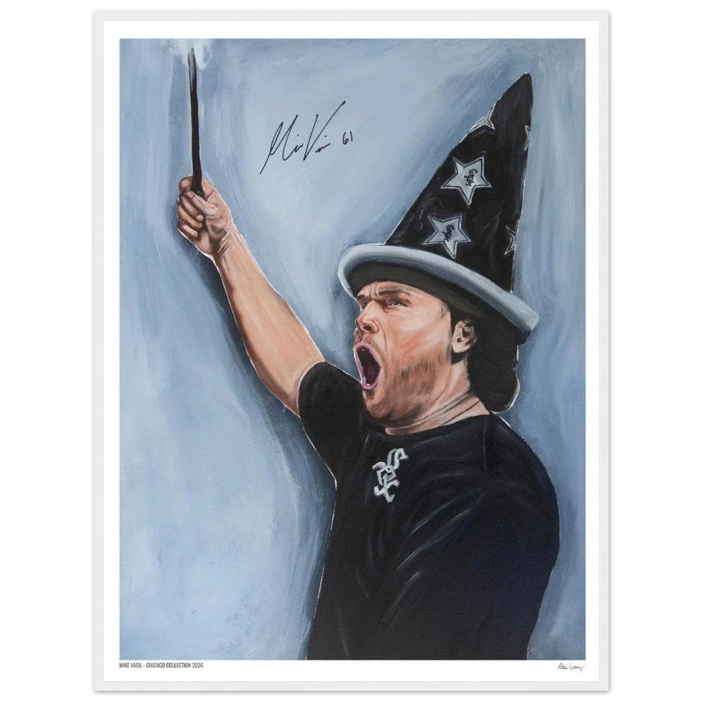 Mike Vasil (Wizard) - Limited Edition Framed Print