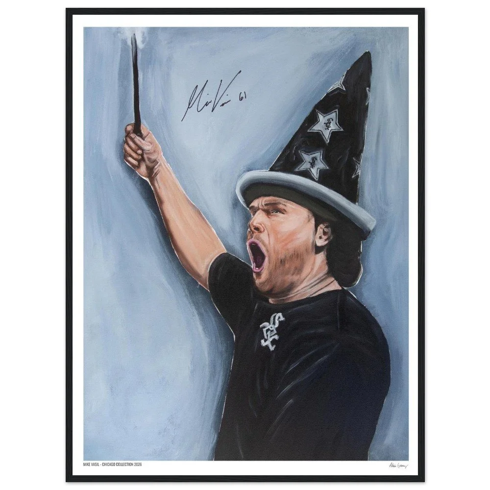 Mike Vasil (Wizard) - Limited Edition Framed Print