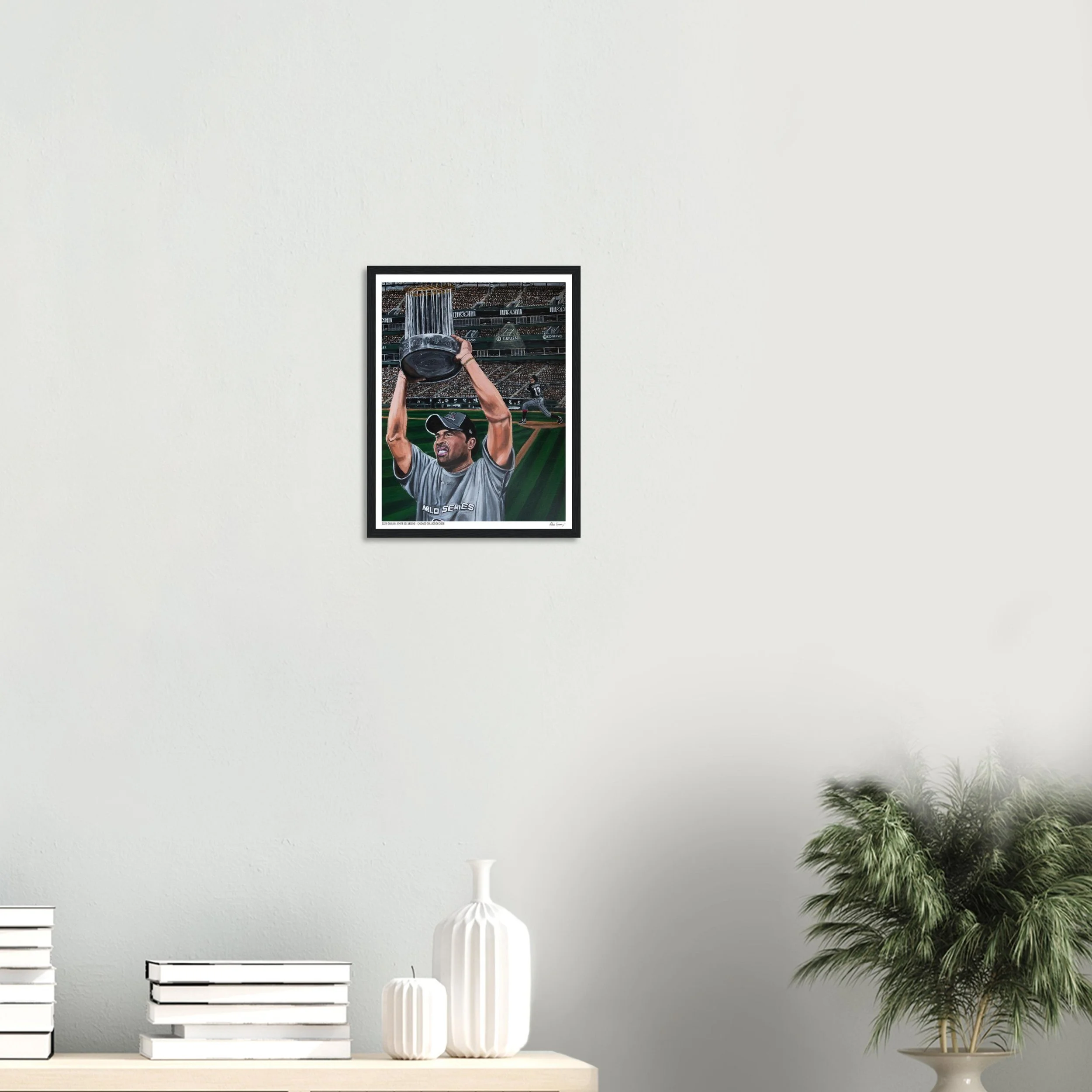 Ozzie Guillen, White Sox Legend - Limited Edition Framed Print