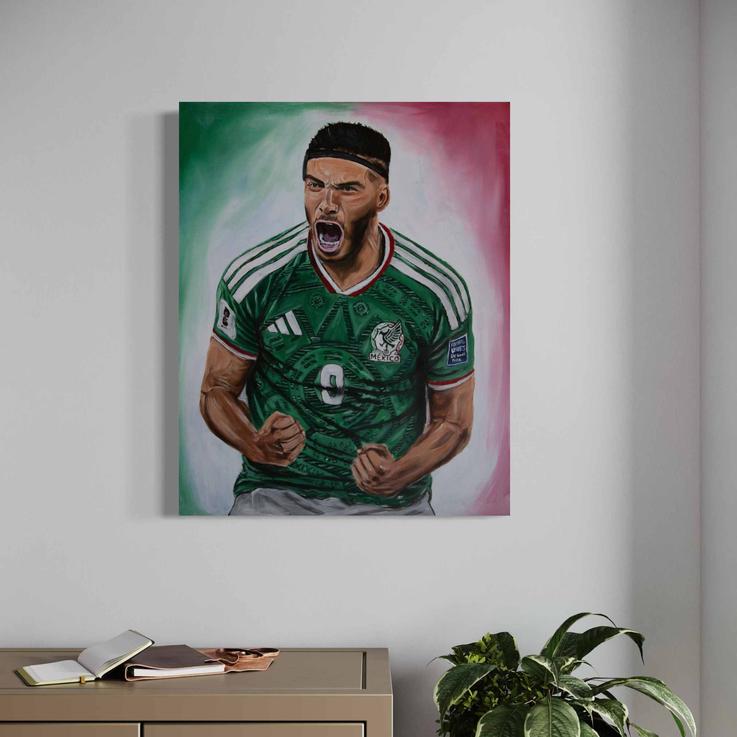Raul Jimenez Original Painting