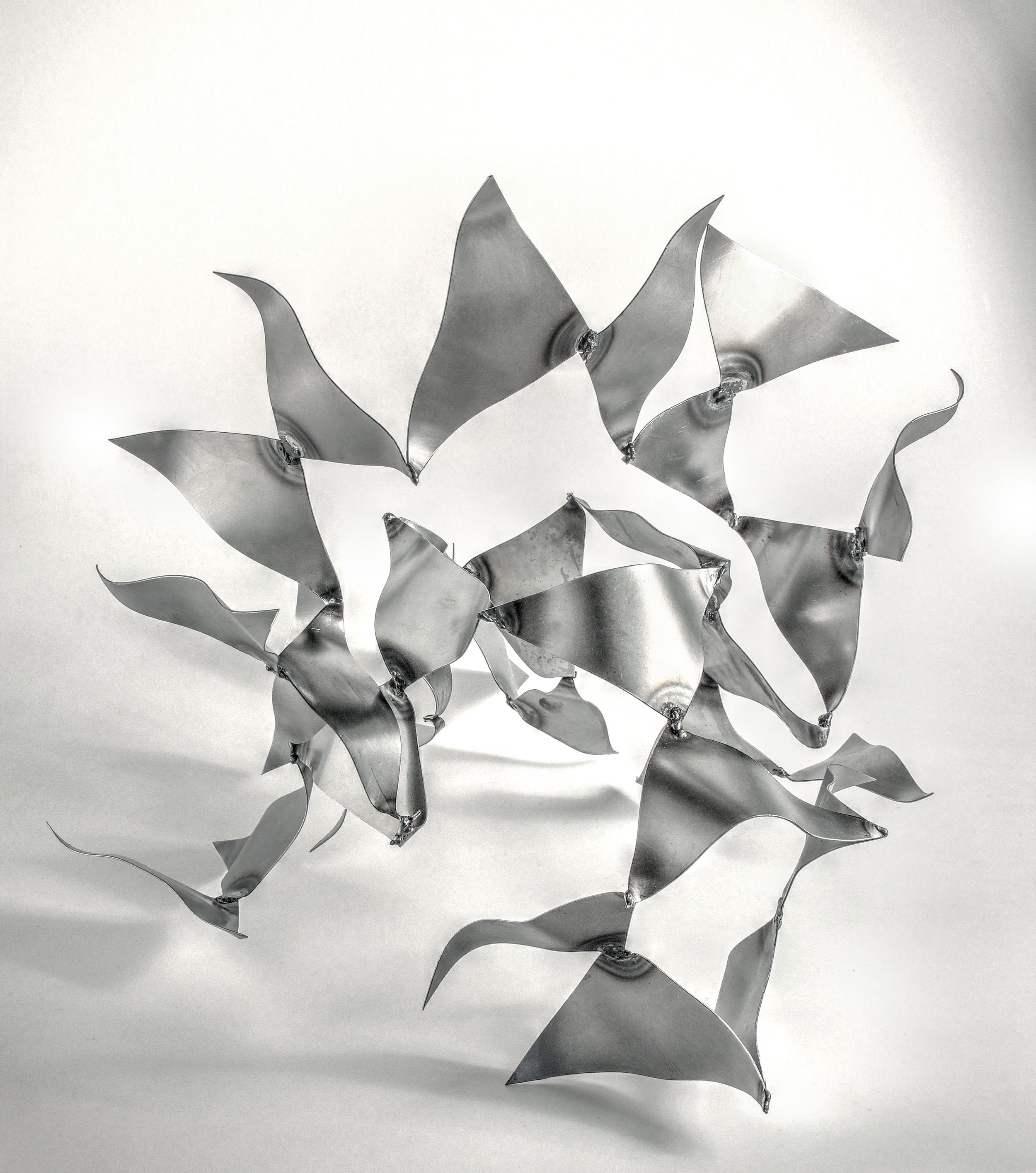 Beach Front Parking
2' x 2' x 2'
TIG-welded mild steel 
2015