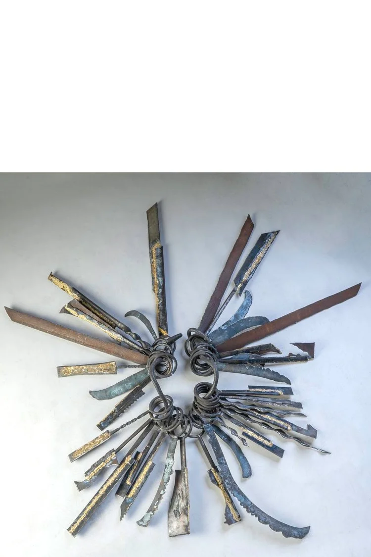 Unlimited Opportunity
Hand-forged mild steel and brass
5' diameter
2020