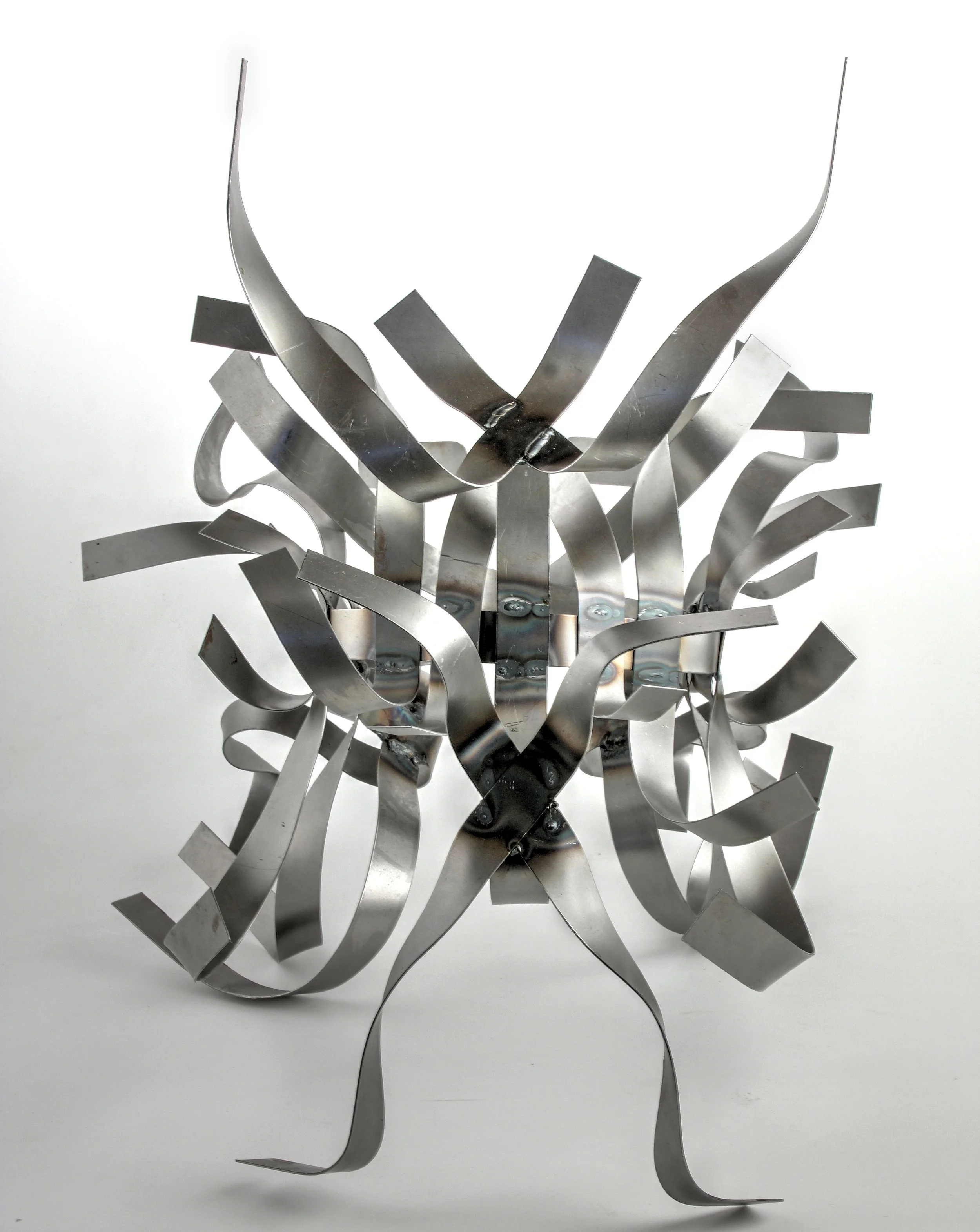 Don't Block the Box
2' x 2' x 2'
TIG-welded mild steel 
2015
