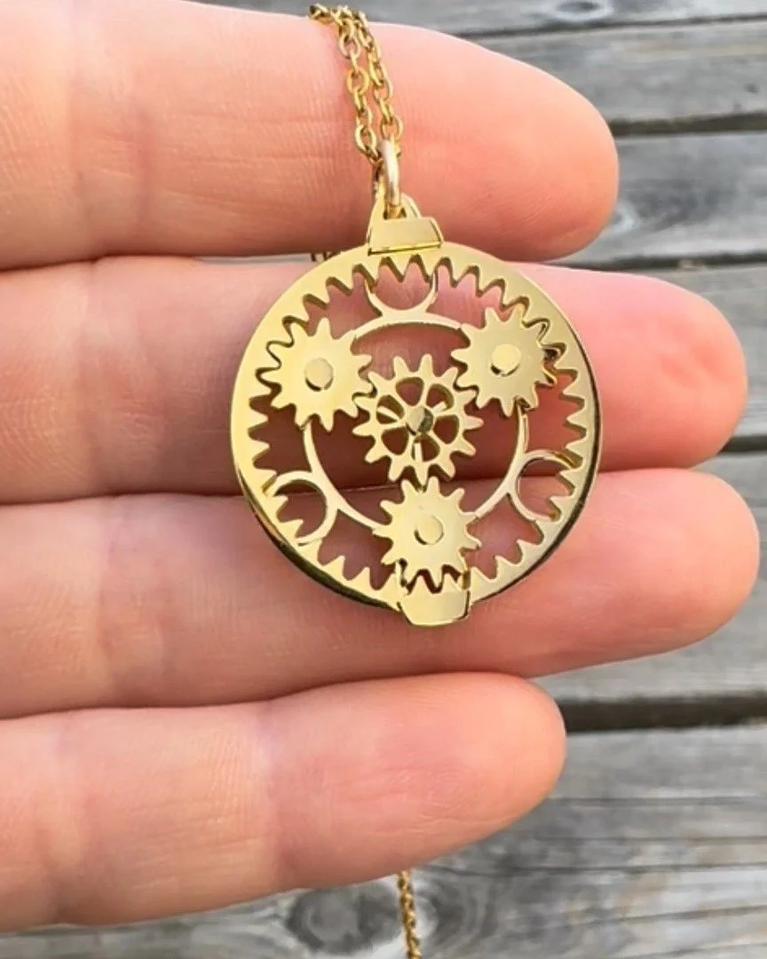 We have a story and a unique fundraiser for you!

Earlier this year a local jewelry company, @boutiqueacademia, approached SERT's CAD team for help designing a working planetary gear set pendant. Some of our current and former team members collaborat