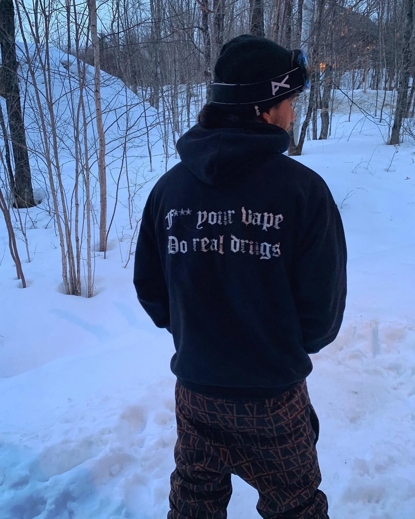 F*** Your Vape Hoodie - Black  Sea Legs