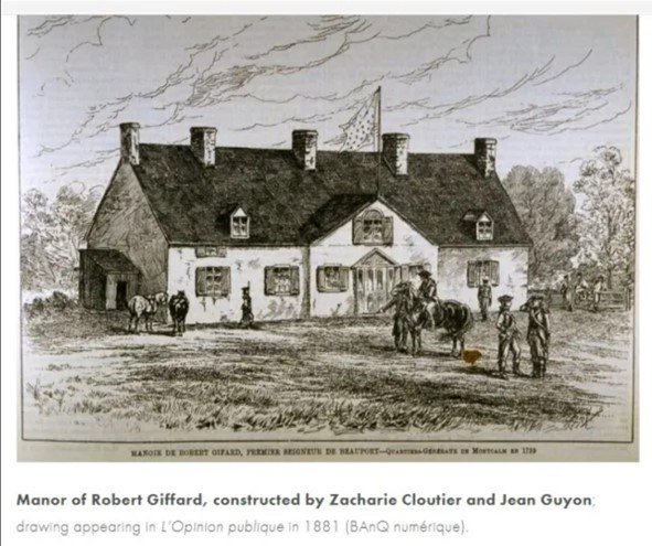 Robert Giffard Manor - Constructed by Zacharie Cloutier and Jean Guyon.jpg