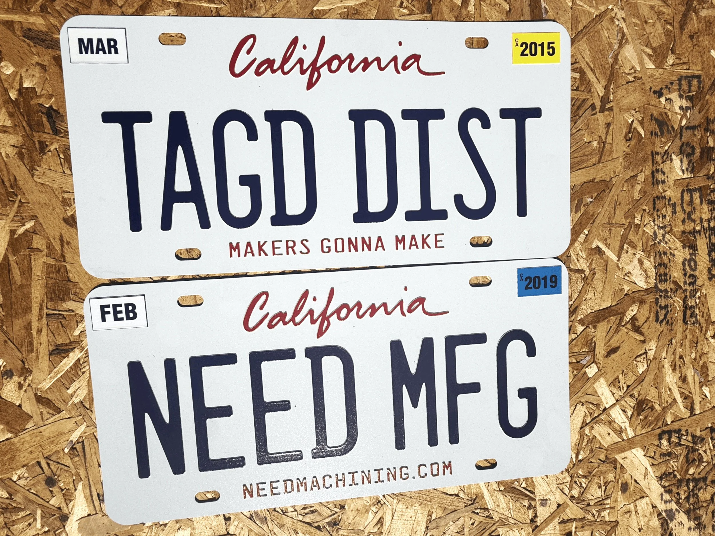 Custom License Plate Print