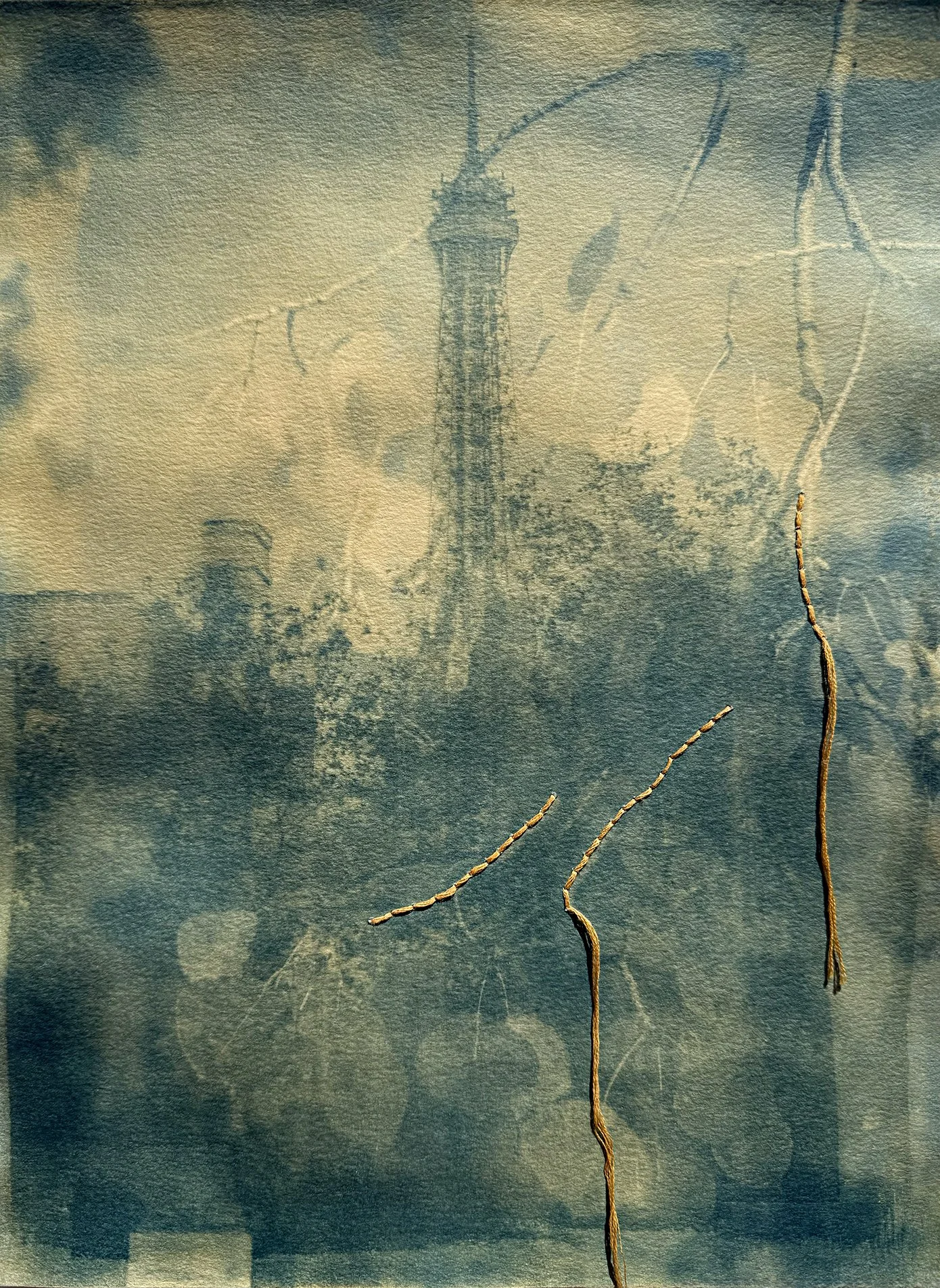 Eiffel + Foliage