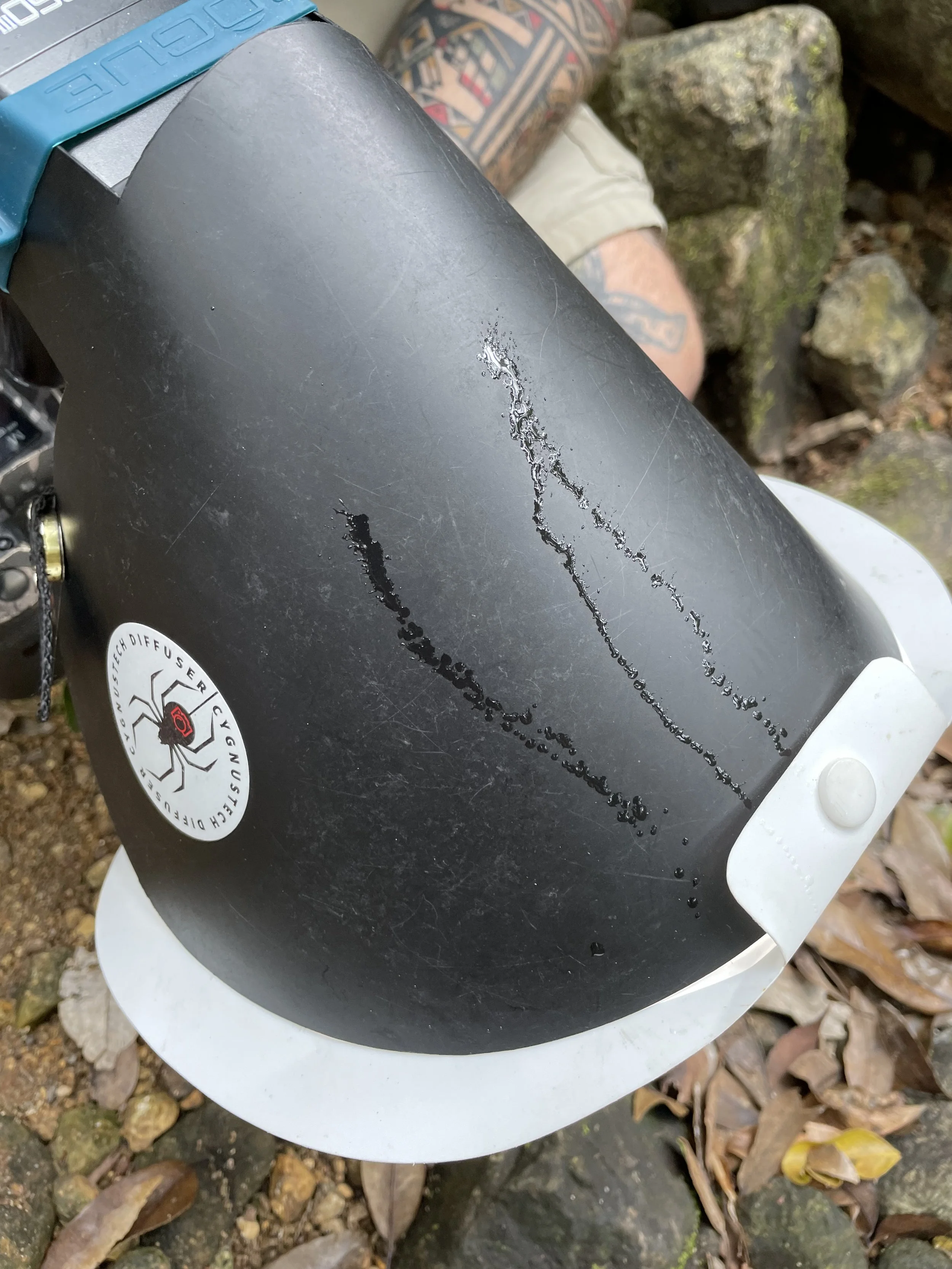 Cygnustech diffuser with snake venom on it.