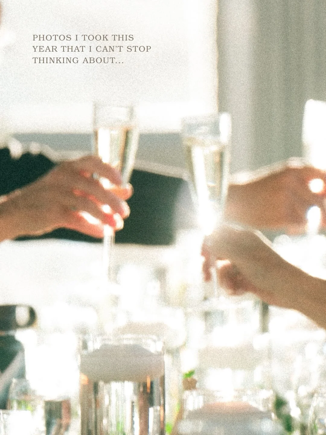 Photos I took this year that I can&rsquo;t stop thinking about. For no rhyme or reason. No through line or common theme. From all different parts of many different wedding days, proposals and sessions. I couldn&rsquo;t tell ya why, but these just sti