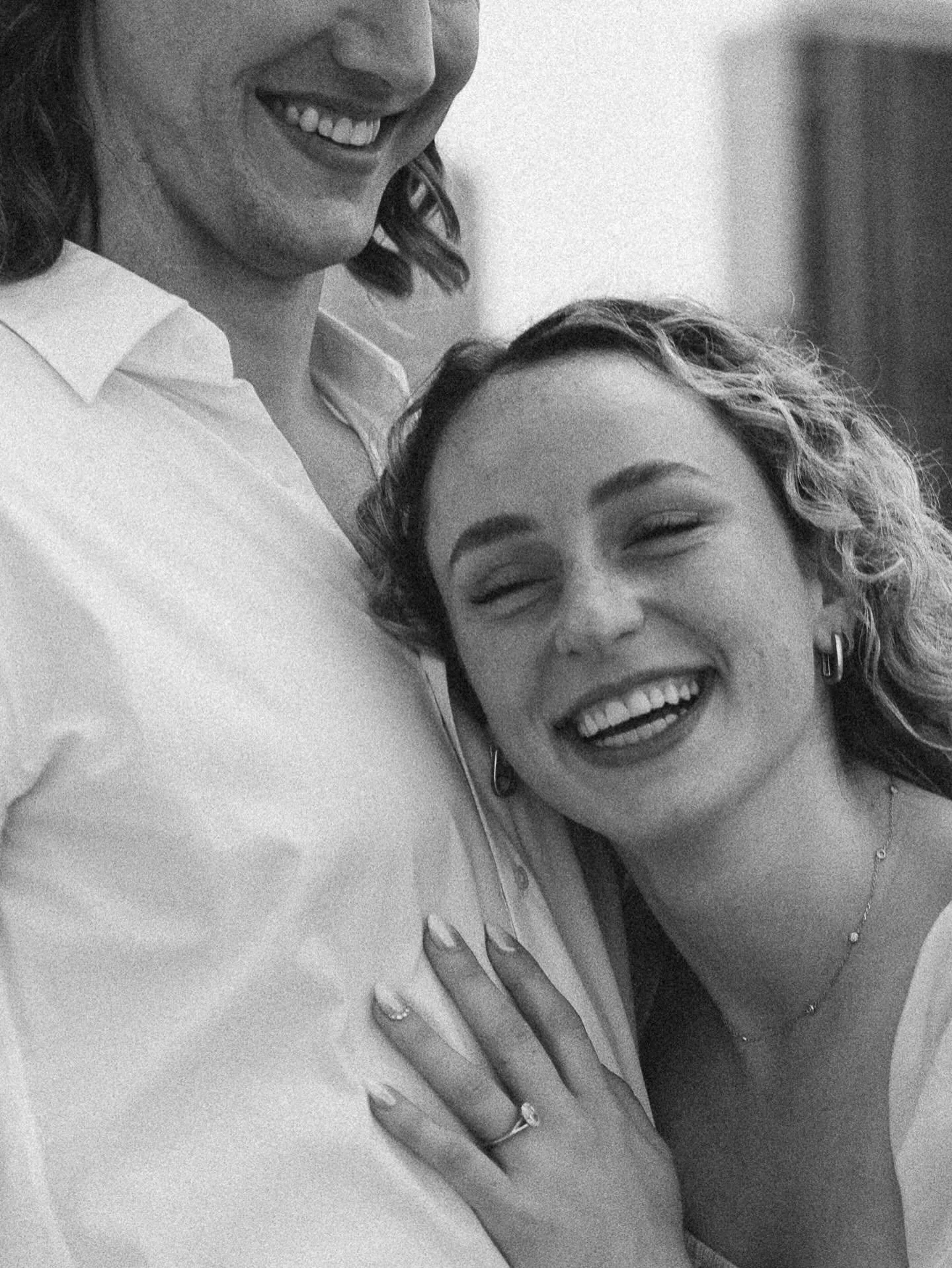 Can&rsquo;t beat engagement photos on the rooftop of your old apartment building where your relationship began. *cue the nostalgia*

Engagement Photos. Chicago Photographer. Chicago engagement photography.