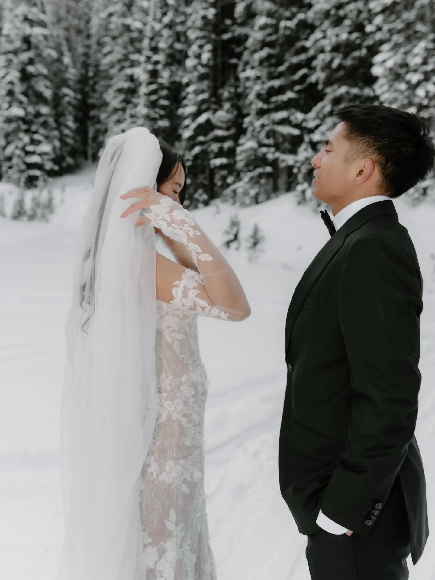 Winter elopements have next level magic. 

.
.
.
.
.
#coloradoelopementphotographer #winterwedding #winterelopement #winterparkelopement #elopementinspiration 
Colorado elopement photographer. Winter elopement. Winter elopement photography. Adventure