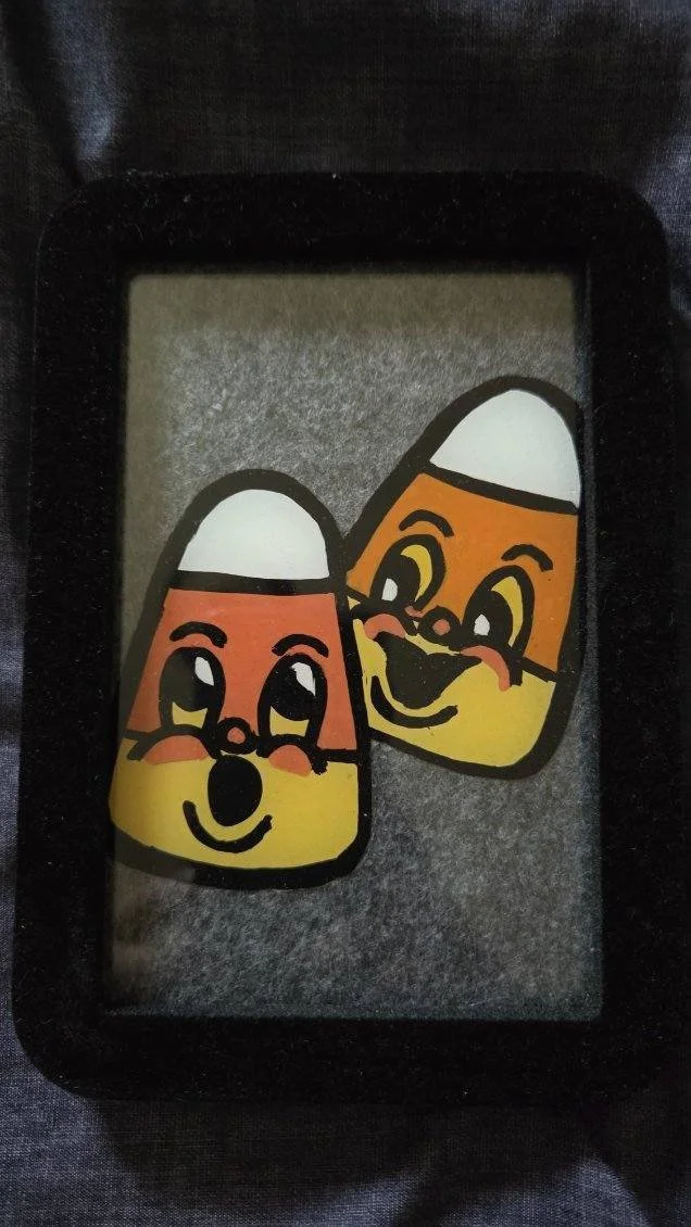 Candy Corn Painting