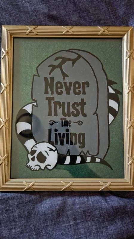Never Trust Painting
