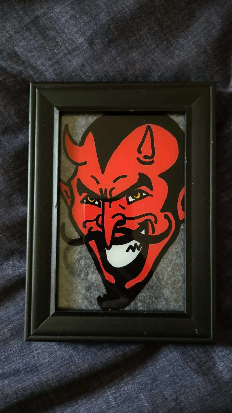 Devil painting